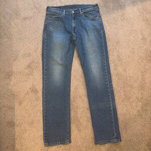 Men's Levi's 541 Athletic Taper Medium Wash Distressed Jeans 34W x 34L